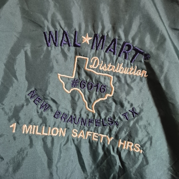 Vintage Rawlings Green Pullover Sweatshirt, Walmart Old Logo In Front. - Picture 2 of 6